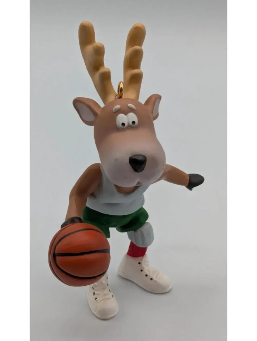 Hallmark Keepsake Reindeer Champs Prancer 1988, 3rd in Reindeer Champs Series